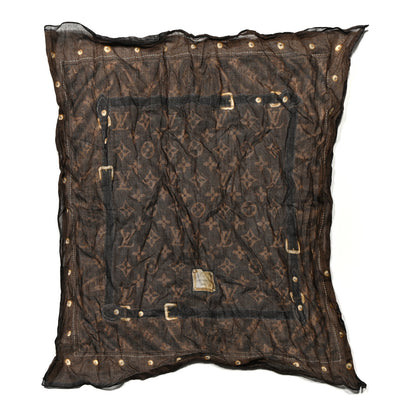 Louis Vuitton Cotton Monogram New Denim Bandana 1 of 5