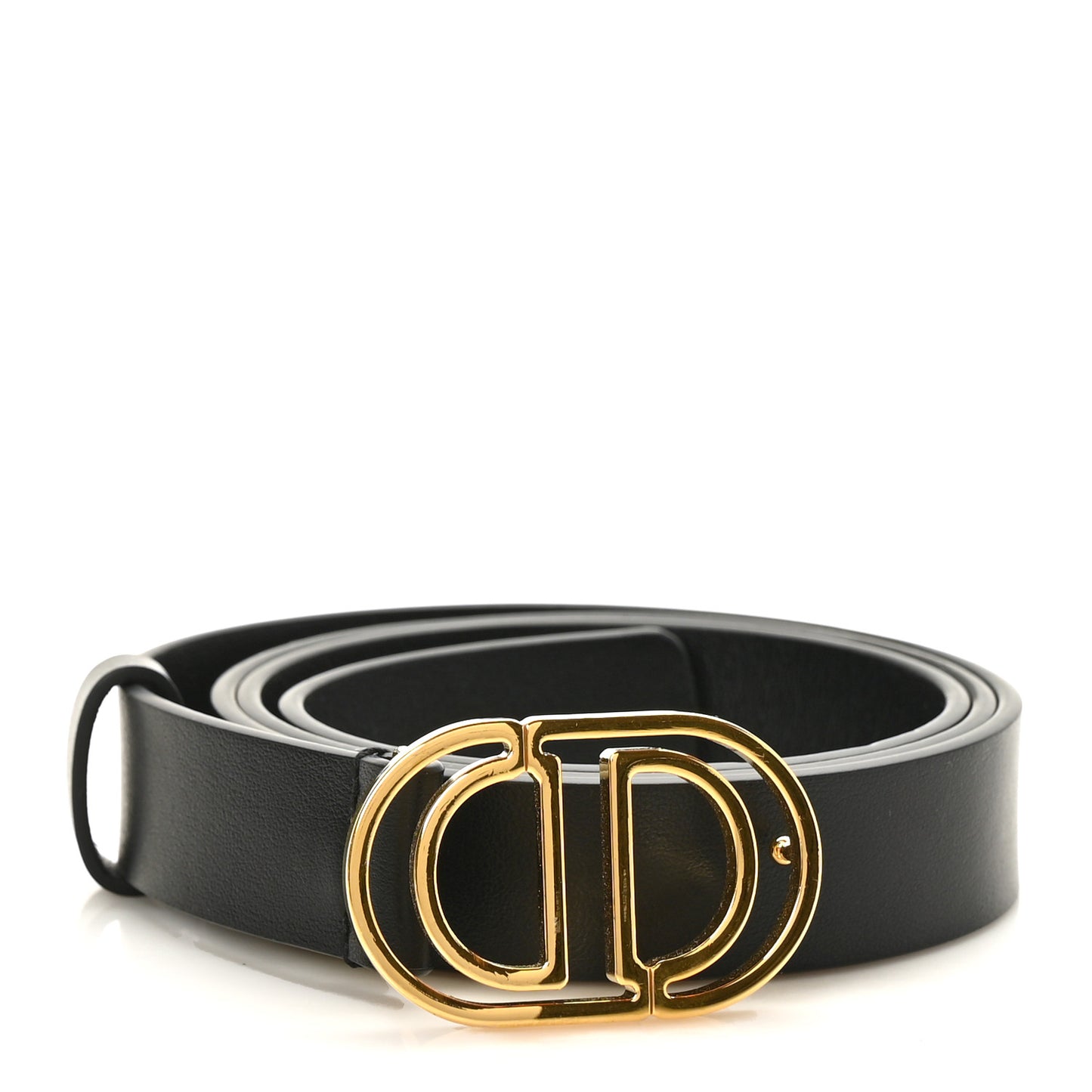 Calfskin CD Belt 95 Black