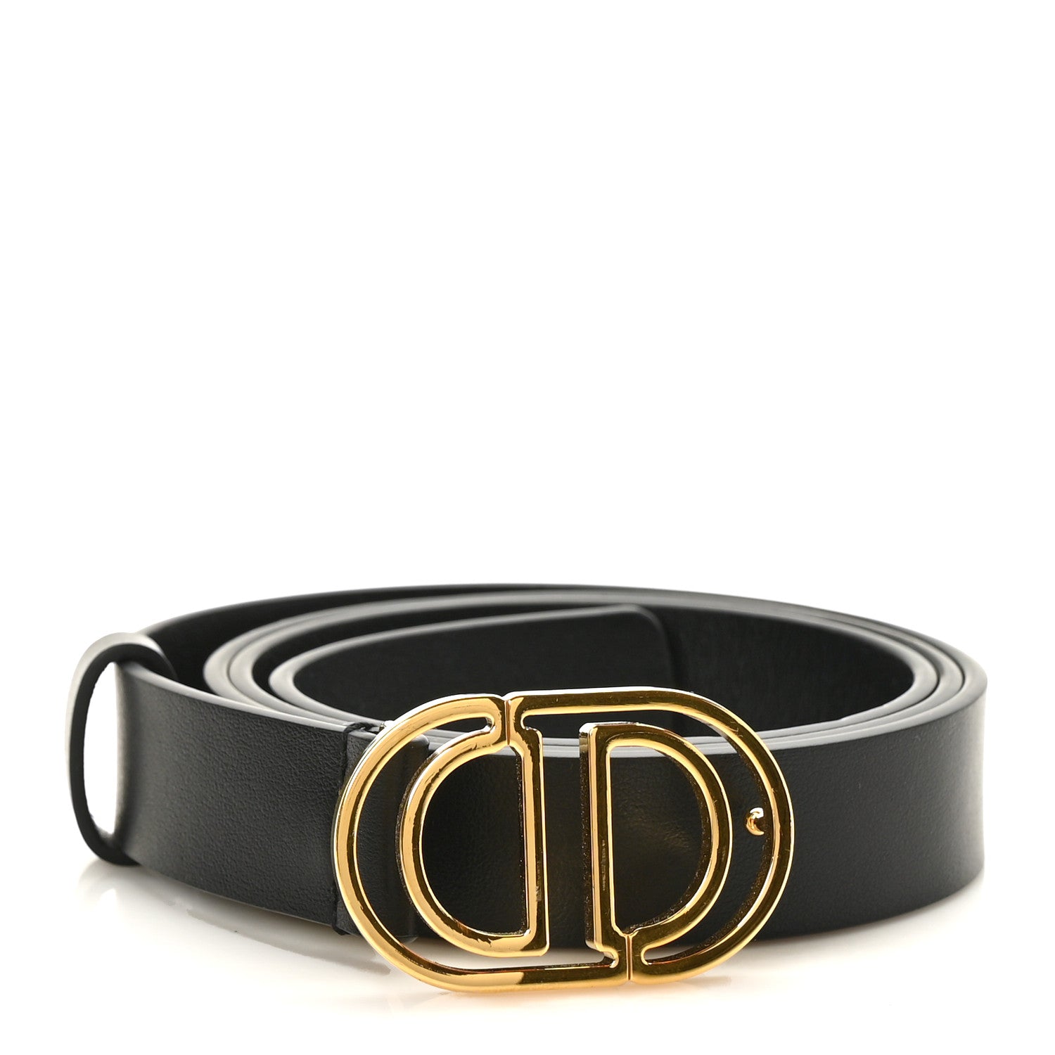 Christian Dior Calfskin CD Belt 95 Black 1 of 6