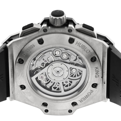 Hublot Titanium Rubber 48mm King Power Unico Automatic Watch Silver 701.NX.0170.RX 4 of 5