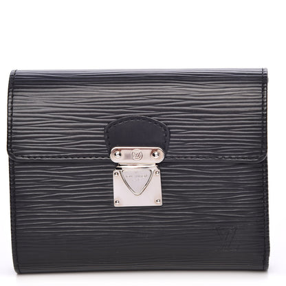 Louis Vuitton Epi Koala Wallet Black 1 of 9