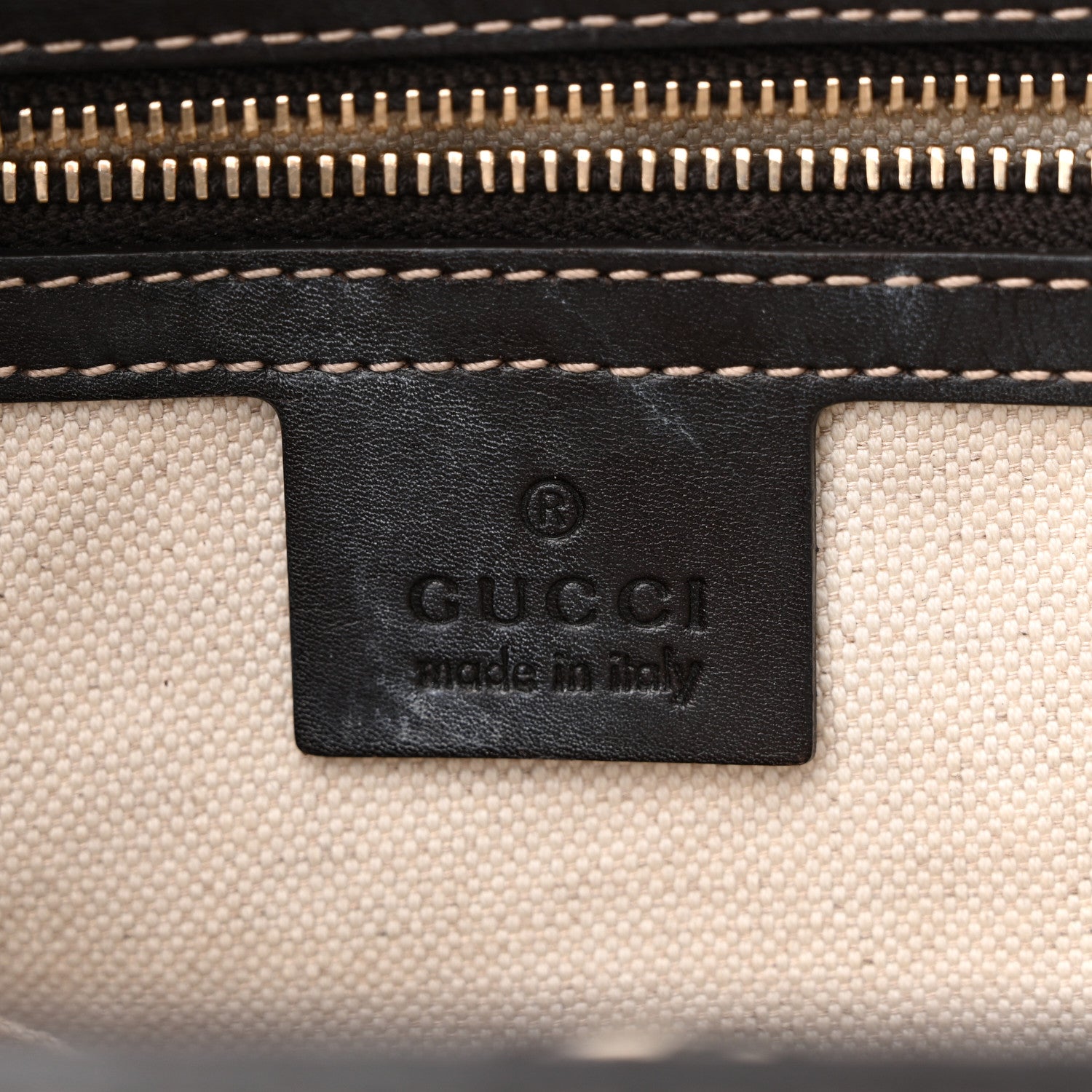 Gucci Monogram Web Medium Mayfair Tote Dark Brown 6 of 18