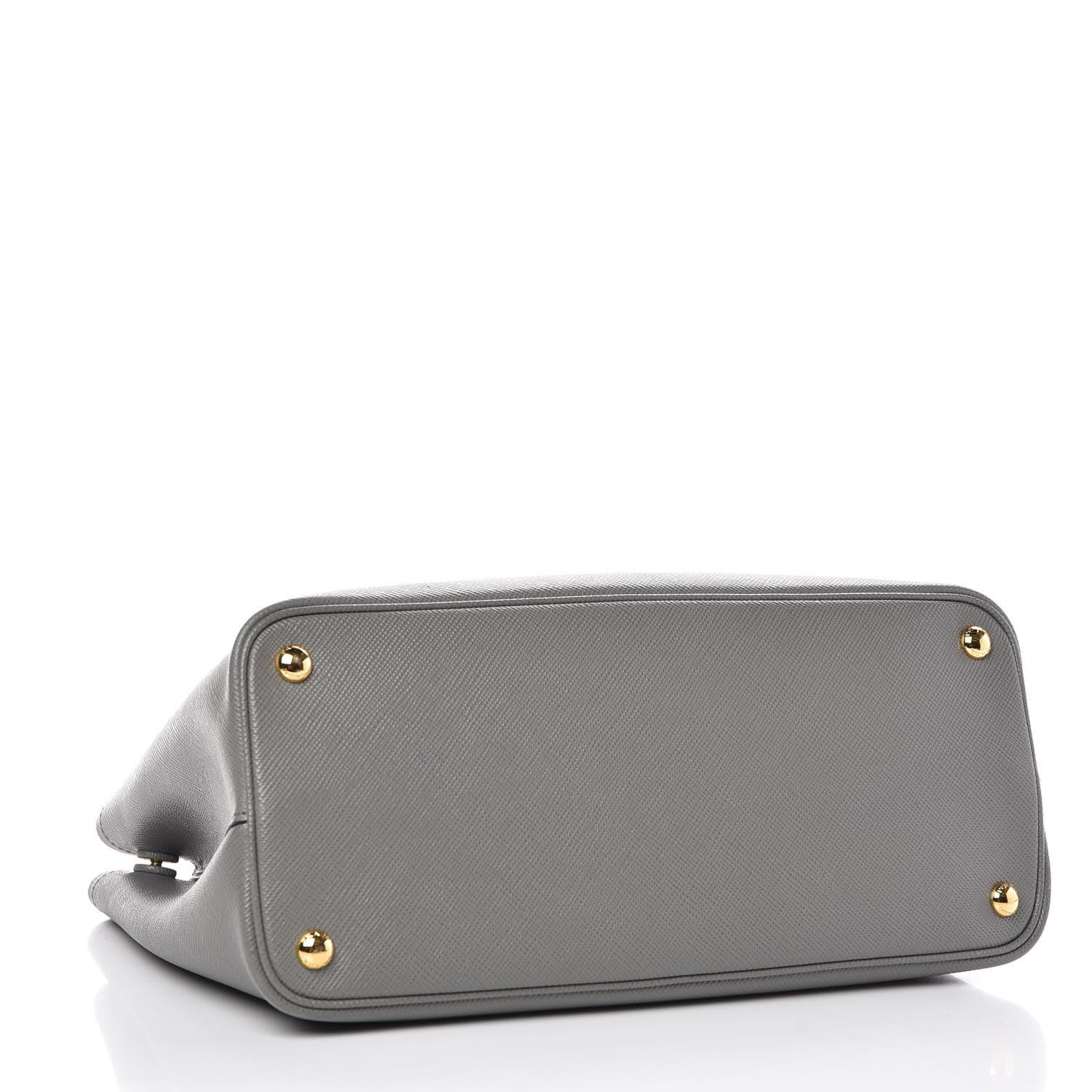 Saffiano Cuir Medium Bi-Color Double Bag Marmo Granato