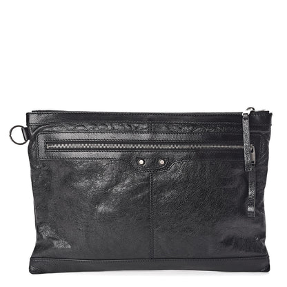 Balenciaga Agneau Arena Classic Hardware Large Clip Black 1 of 8