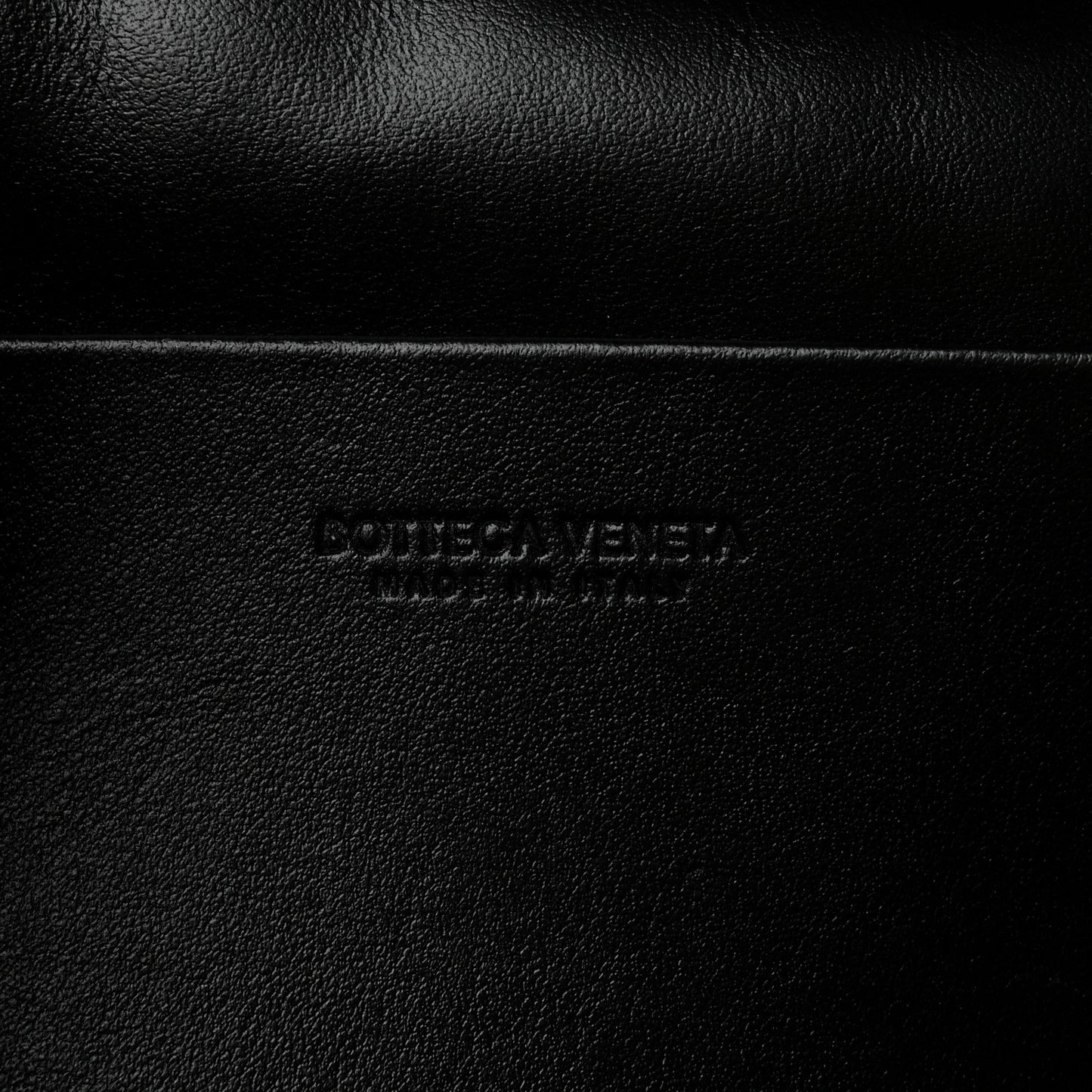 Calfskin Intrecciato Bang Bang Vanity Case Black