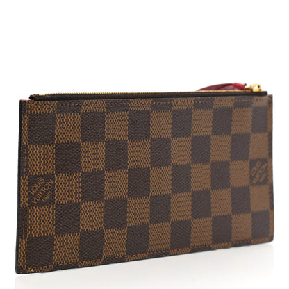 Louis Vuitton Damier Ebene Felicie Chain Wallet Zippered Insert 3 of 6