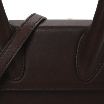 Jacquemus Smooth Calfskin Le Chiquito Moyen  Brown 7 of 16