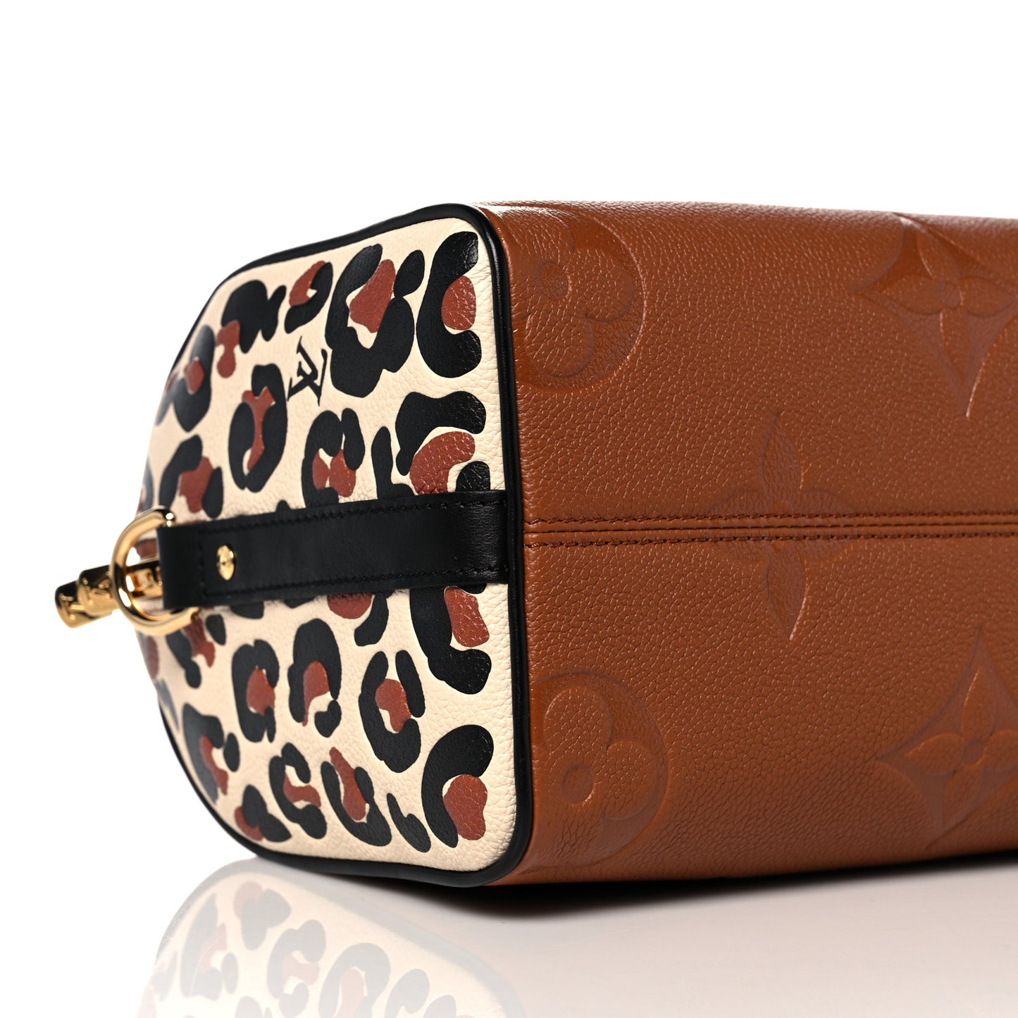 Empreinte Monogram Giant Wild At Heart Speedy Bandouliere 25 Caramel