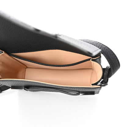 Delvaux Taurillon Stingray Mini Madame Crossbody Black 5 of 9