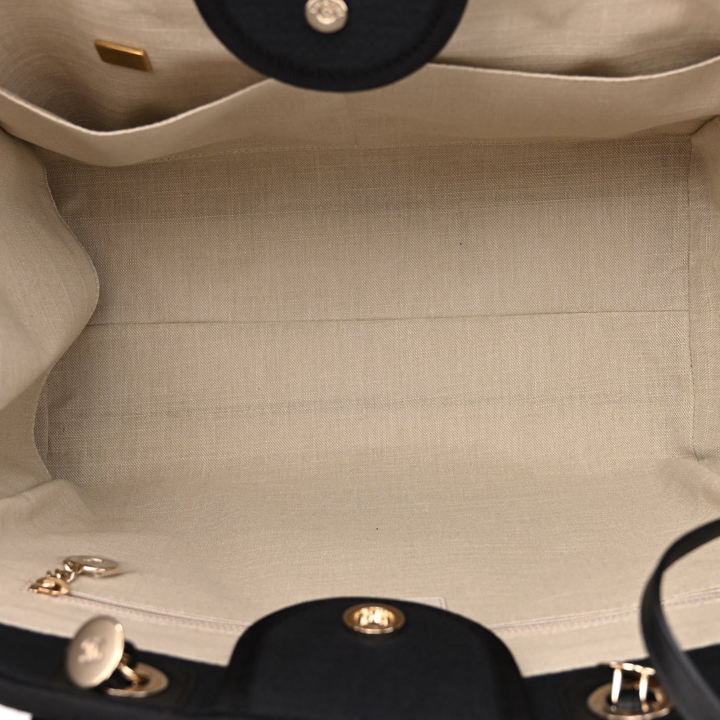 Mixed Fibers Medium Deauville Tote Black