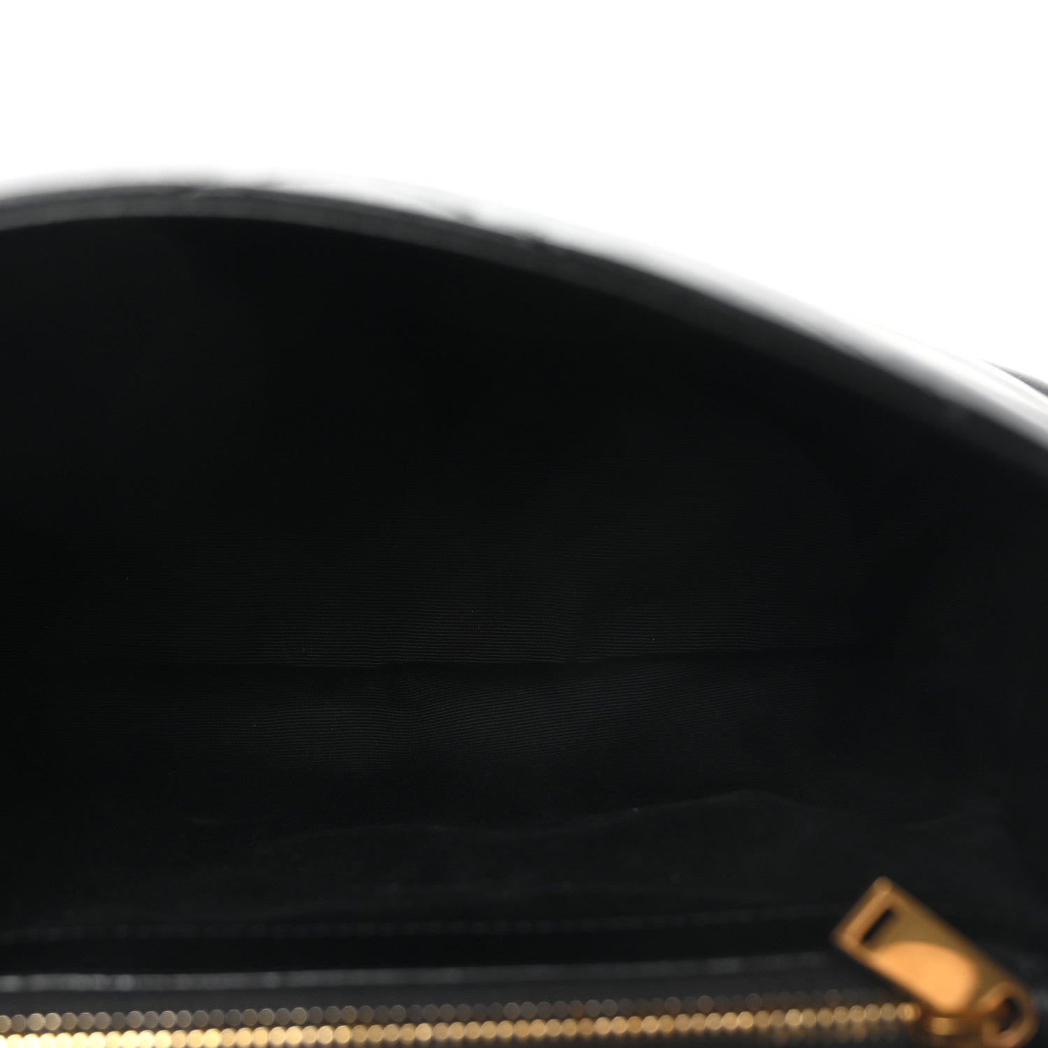 Saint Laurent Calfskin Y Quilted Monogram Medium Loulou Chain Satchel Black 5 of 9