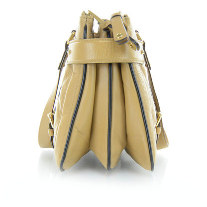 Marc Jacobs Leather Quilted Saloni Oatmeal 6 of 11