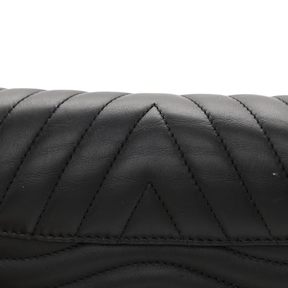 Louis Vuitton Calfskin New Wave Multi Pochette Black 10 of 11