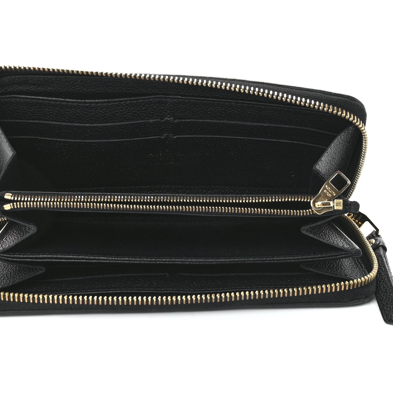 Louis Vuitton Empreinte Zippy Wallet Black 5 of 12