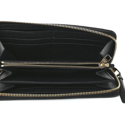Louis Vuitton Empreinte Zippy Wallet Black 5 of 12