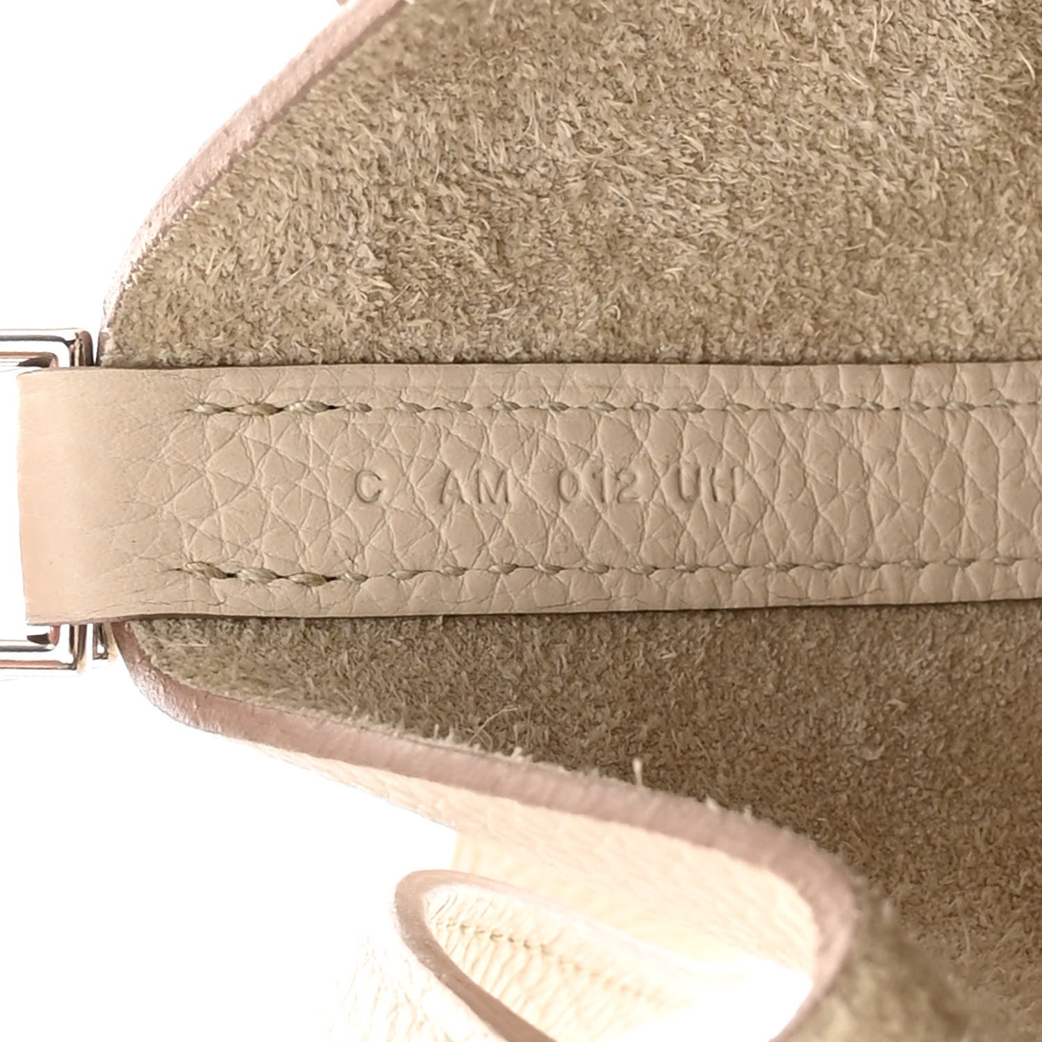 Hermes Taurillon Clemence Picotin Lock 22 MM Beton 7 of 11