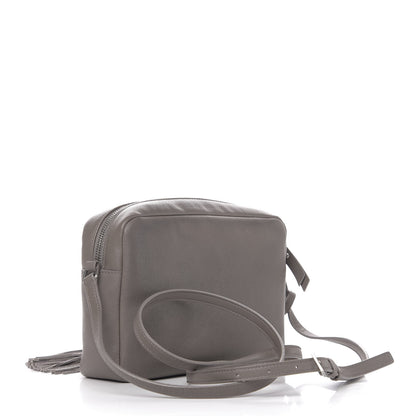 Saint Laurent Lambskin Monogram Small Lou Camera Bag Asphalt 3 of 11