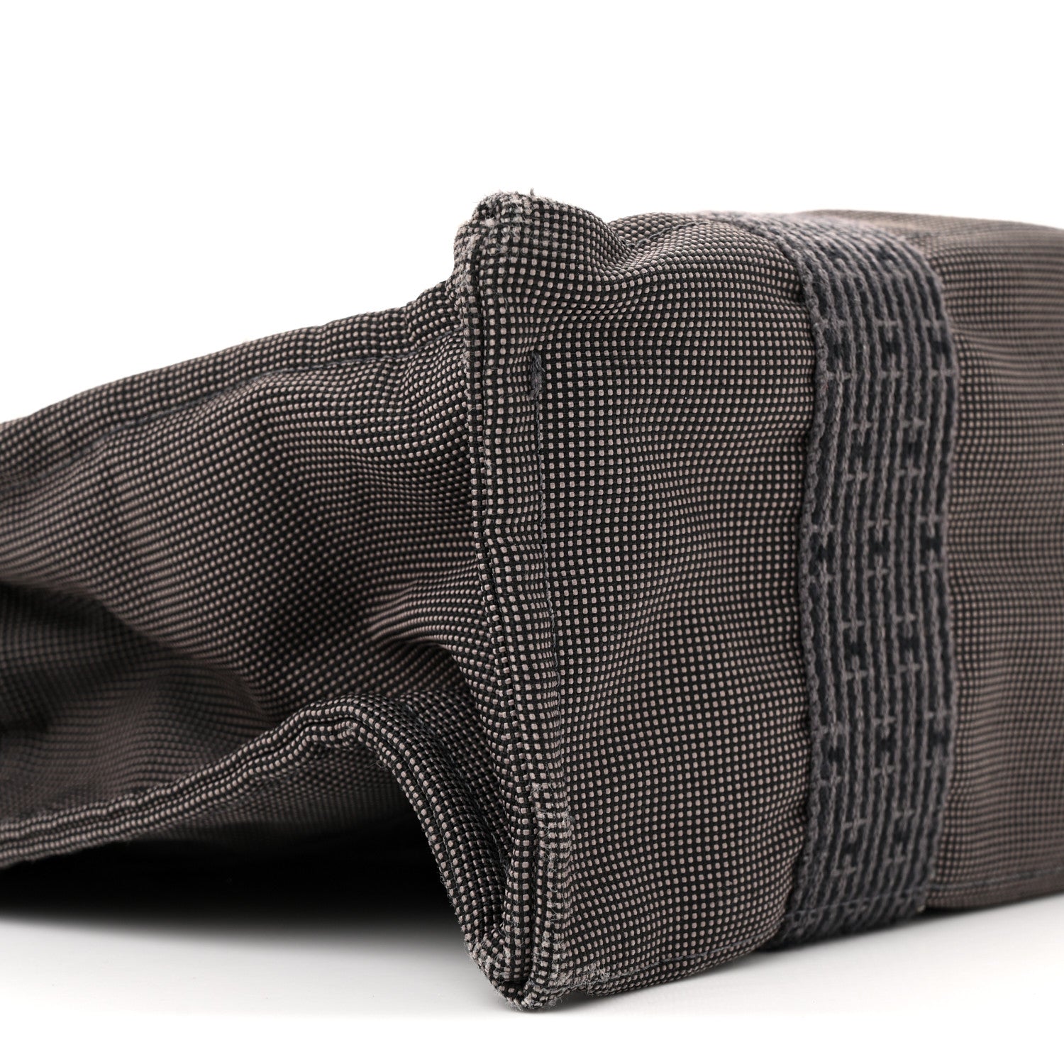 Hermes Canvas Herline Backpack Grey 9 of 13