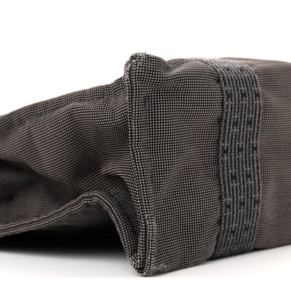 Hermes Canvas Herline Backpack Grey 9 of 13