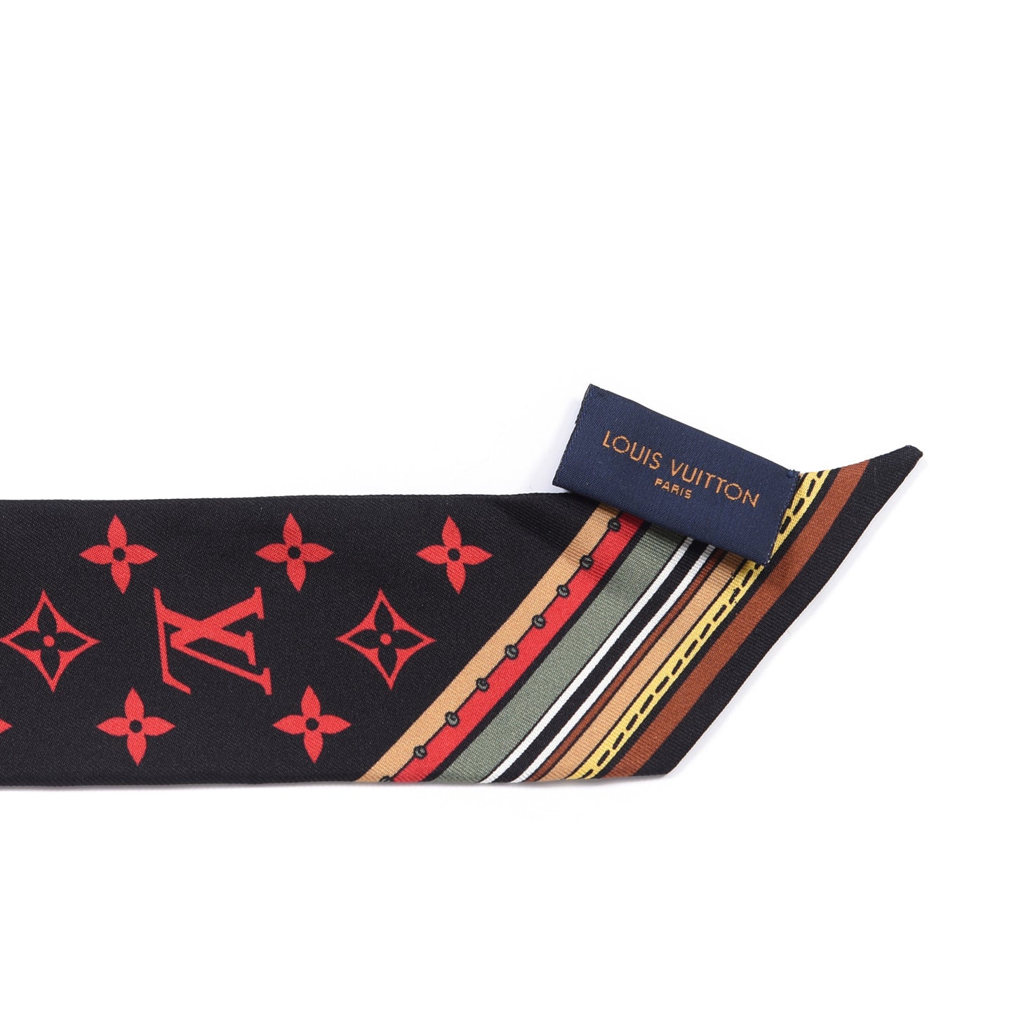 Silk Monogram Essentials LV BB Bandeau Black