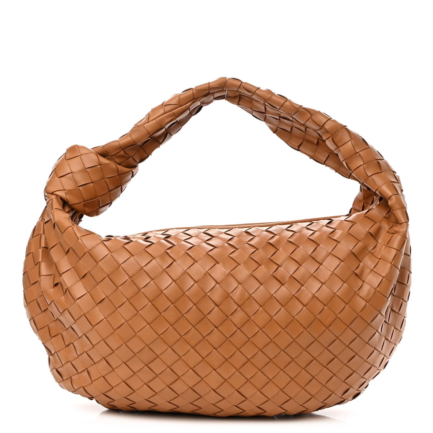 Nappa Intrecciato Small Jodie Caramel