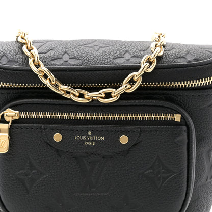 Louis Vuitton Empreinte Mini Bumbag Black 7 of 10