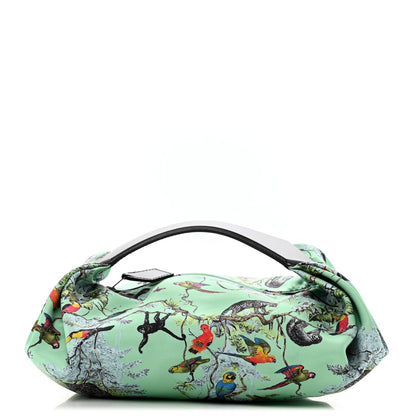 Hermes Silk Balusoie Bag Menthe Black 1 of 12