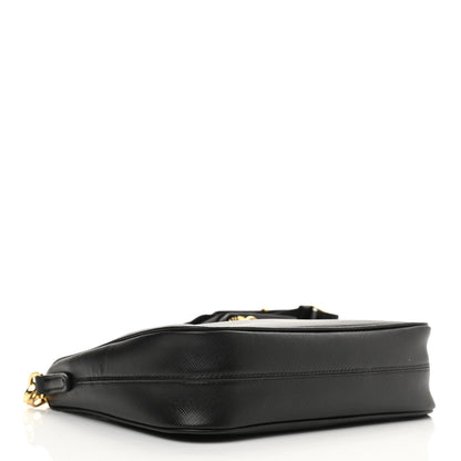 Prada Saffiano Lux Re-Edition 2005 Shoulder Bag Black 4 of 12