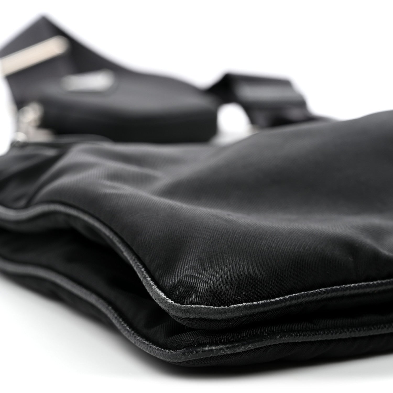 Prada Re-Nylon Saffiano Re-Edition 2000 Double Zip Crossbody Bag Black 10 of 13