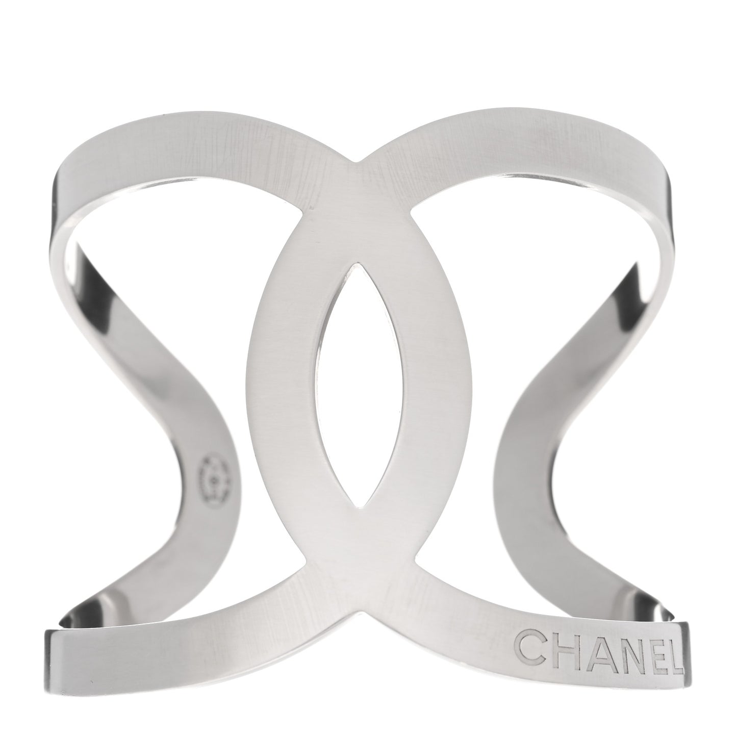 Metal CC Cuff Silver