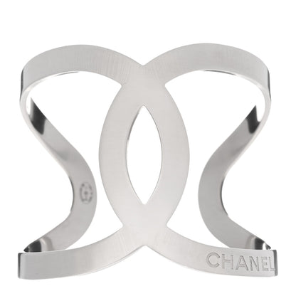 Chanel Metal CC Cuff Silver 1 of 4