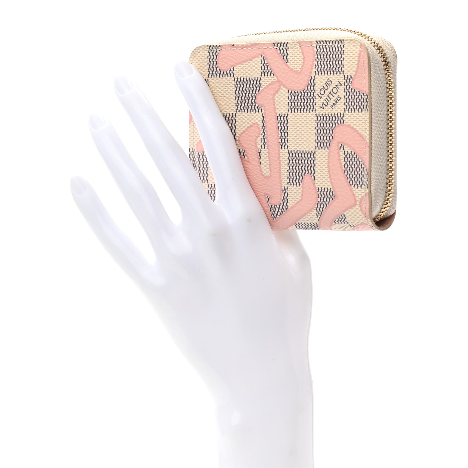 Louis Vuitton Damier Azur Tahitienne Zippy Coin Purse 2 of 6