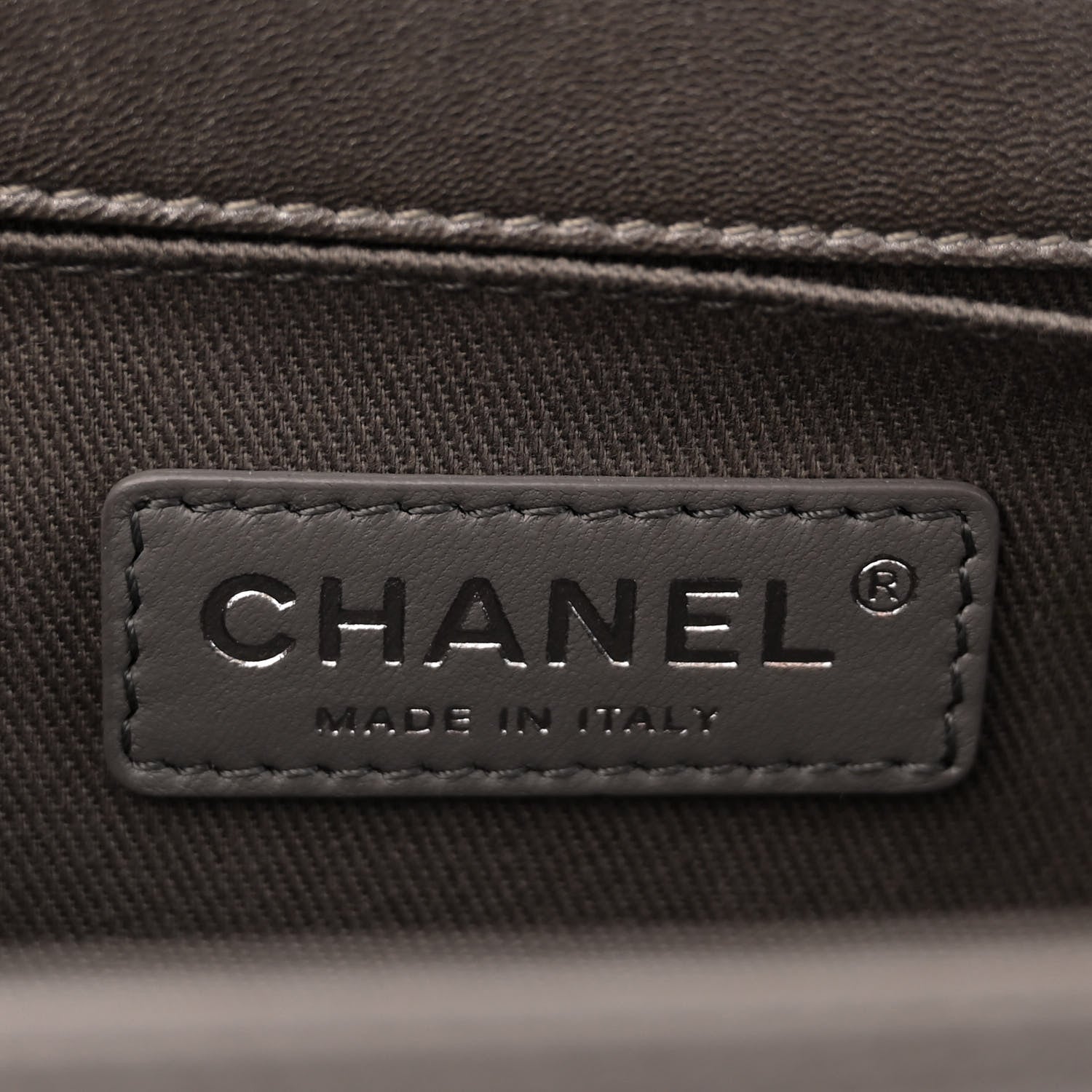 Chanel Metallic Lambskin Stingray Quilted Medium Boy Flap Silver 6 of 13