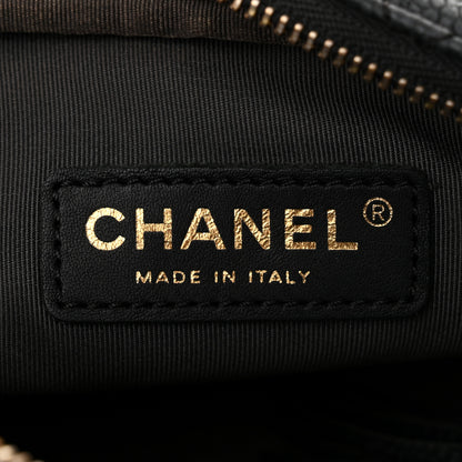 Chanel Iridescent Caviar Quilted Mini Coco Tassel Camera Case Black 6 of 10