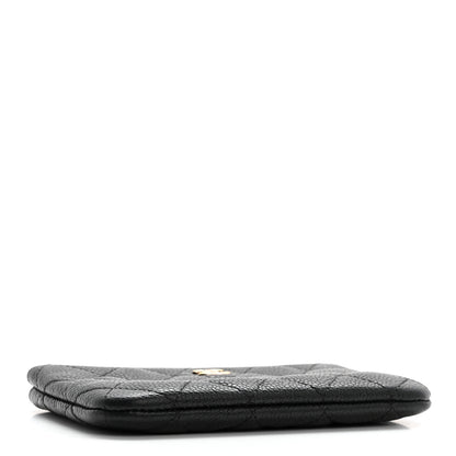 Chanel Caviar Quilted Small Cosmetic Case Black 4 of 8