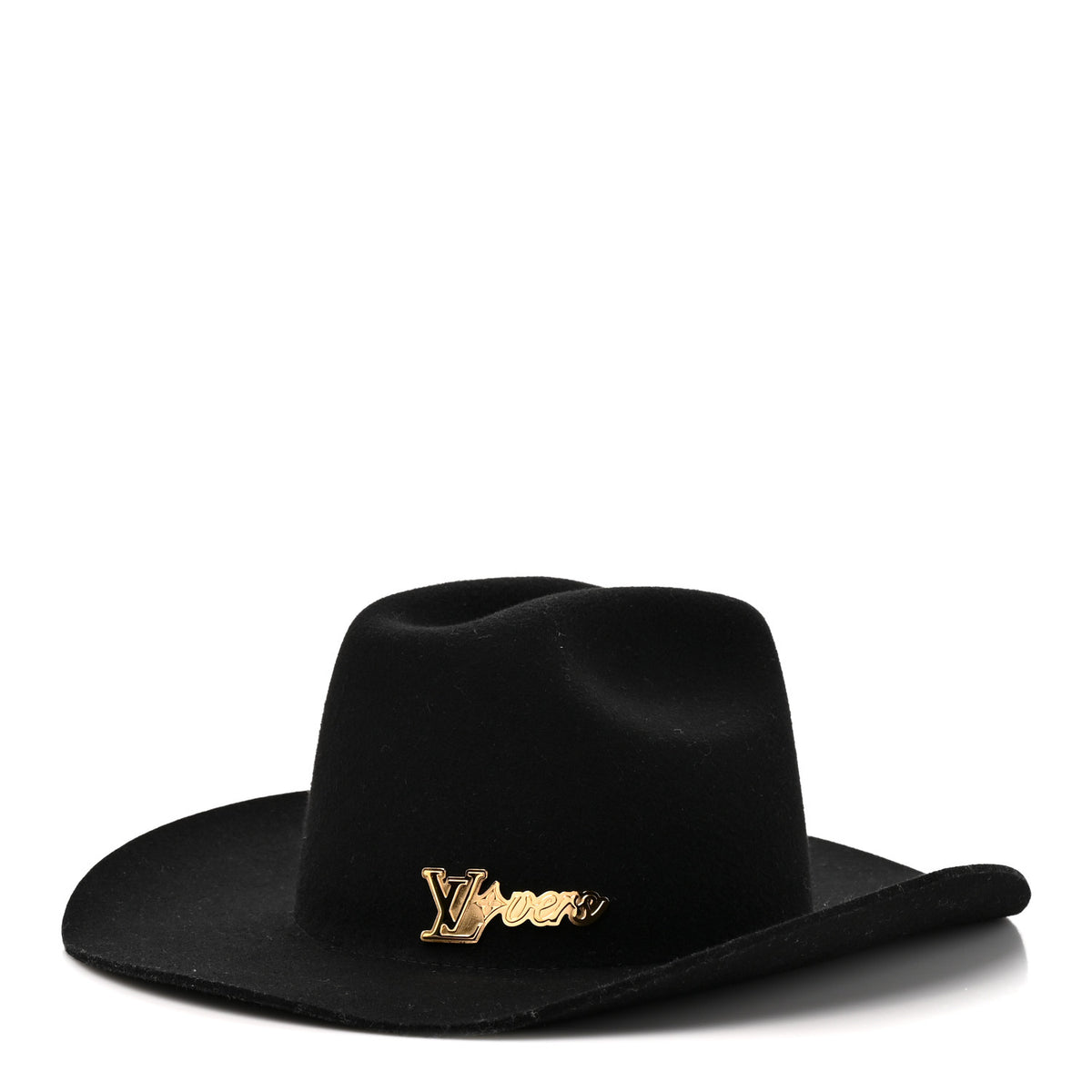Louis Vuitton Felt LV Lovers Hat M Black 3 of 9