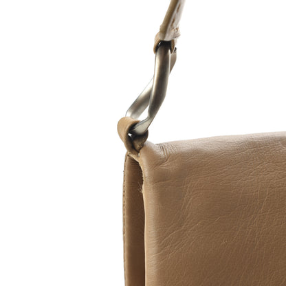 Chanel Calfskin Square Stitched Mademoiselle Shoulder Bag Tan 8 of 13