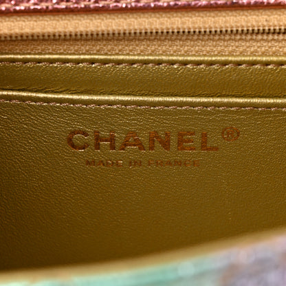 Chanel Metallic Goatskin Quilted Mini 2.55 Reissue Flap Multicolor 6 of 11