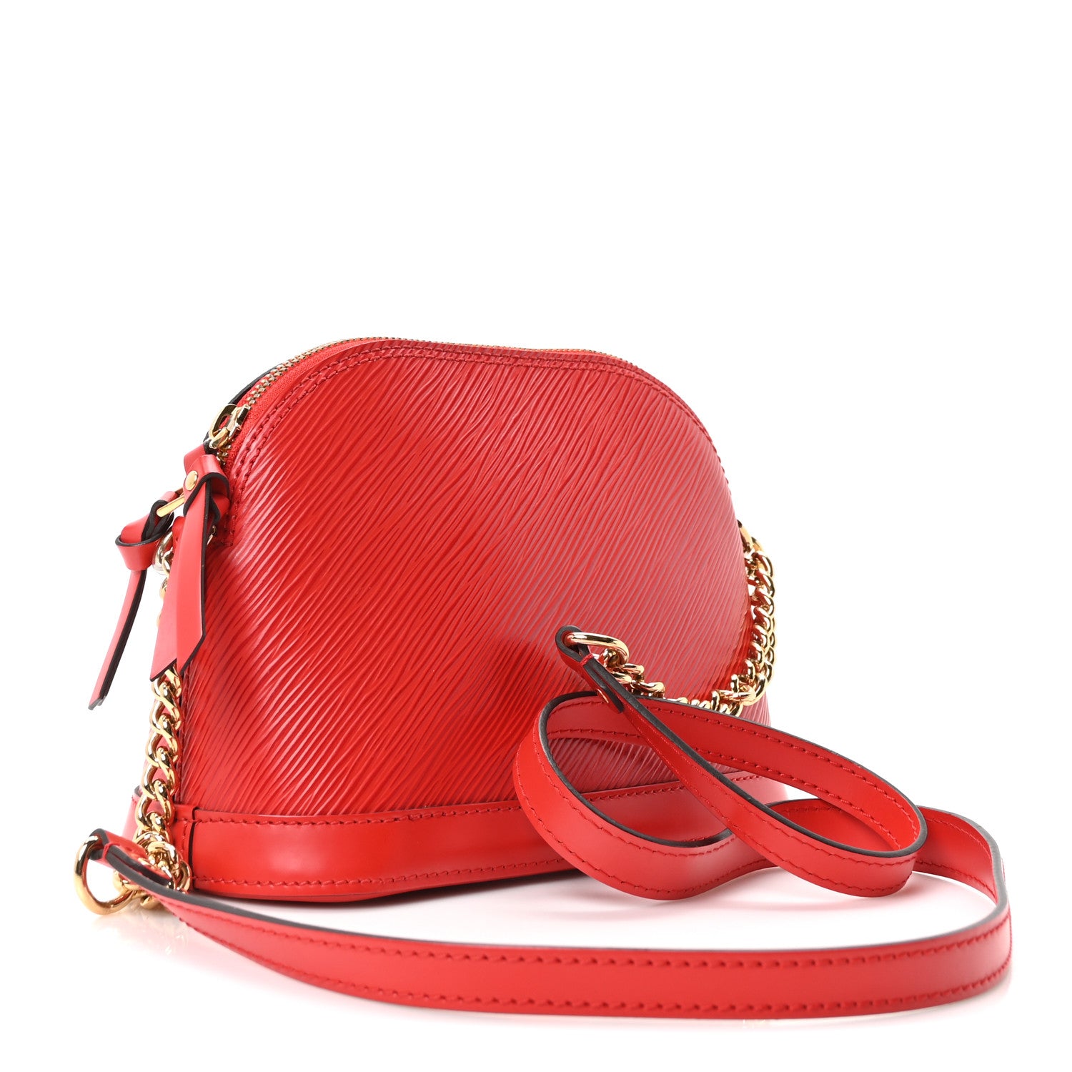 Louis Vuitton Epi Alma Mini Coquelicot 2 of 9