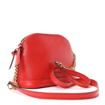 Louis Vuitton Epi Alma Mini Coquelicot 2 of 9