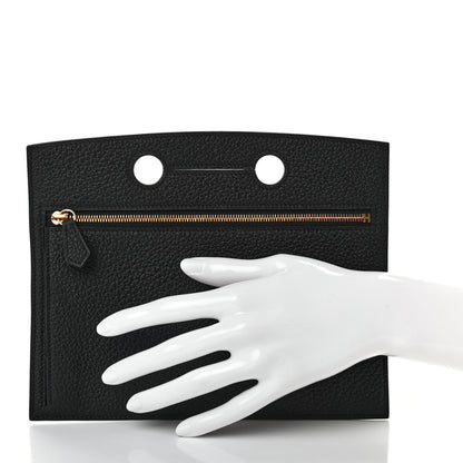 Hermes Togo Backpocket Pouch 25 Black 2 of 8