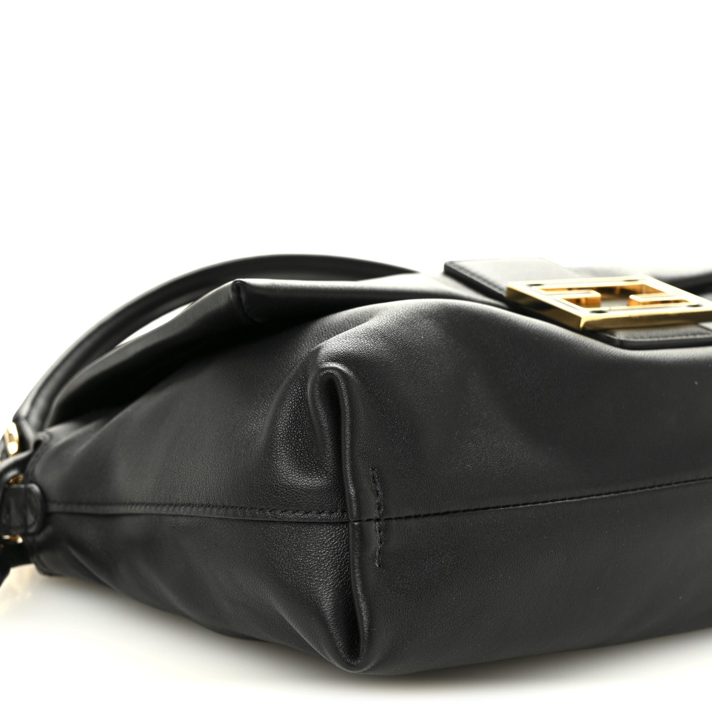 Nappa Medium Mamma Baguette Black