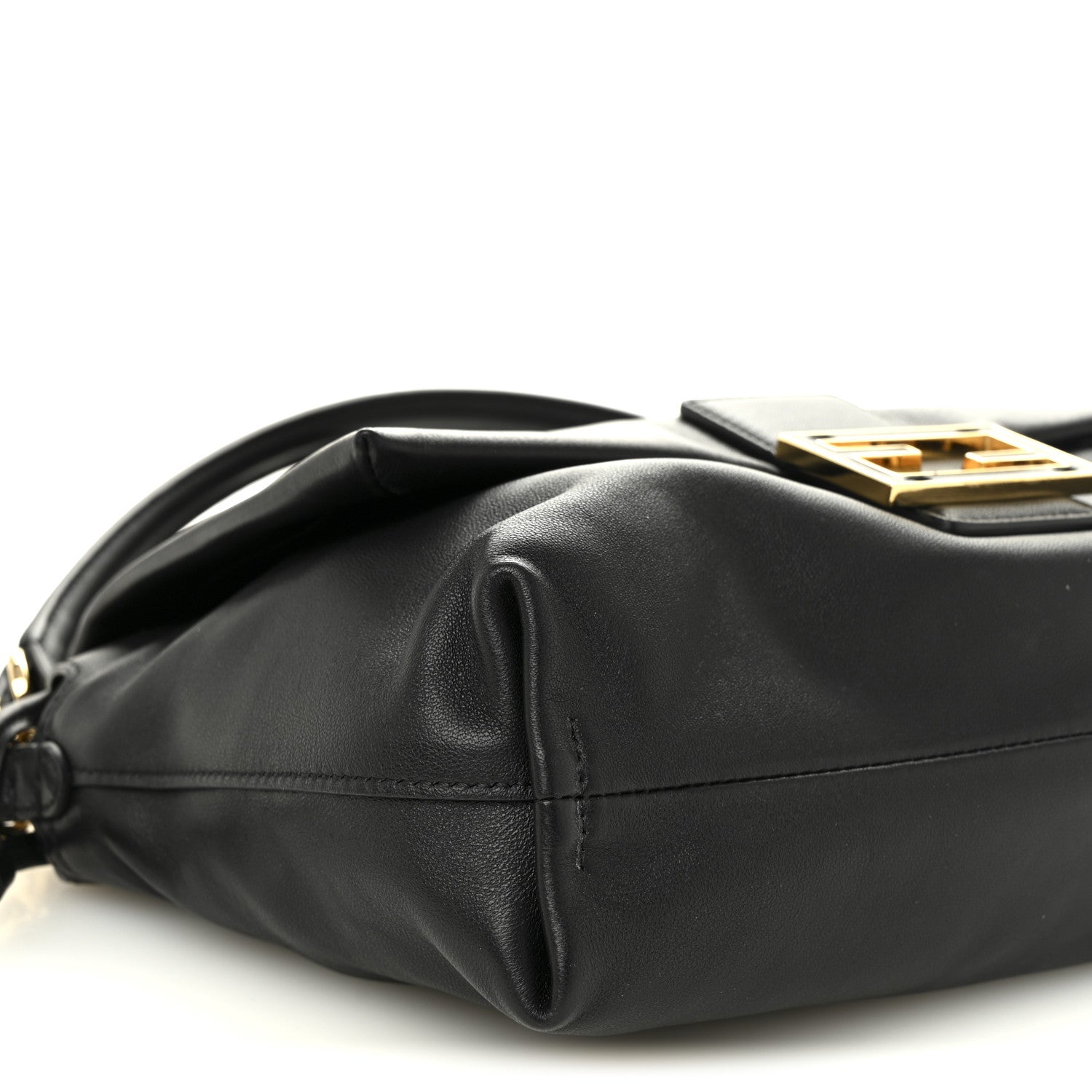 Fendi Nappa Medium Mamma Baguette Black 9 of 10