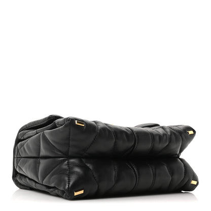 Versace Nappa Quilted Kleio Shoulder Bag Black 4 of 10