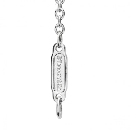 Tiffany 18K White Gold Diamond Atlas Bar Pierced Bracelet 4 of 4