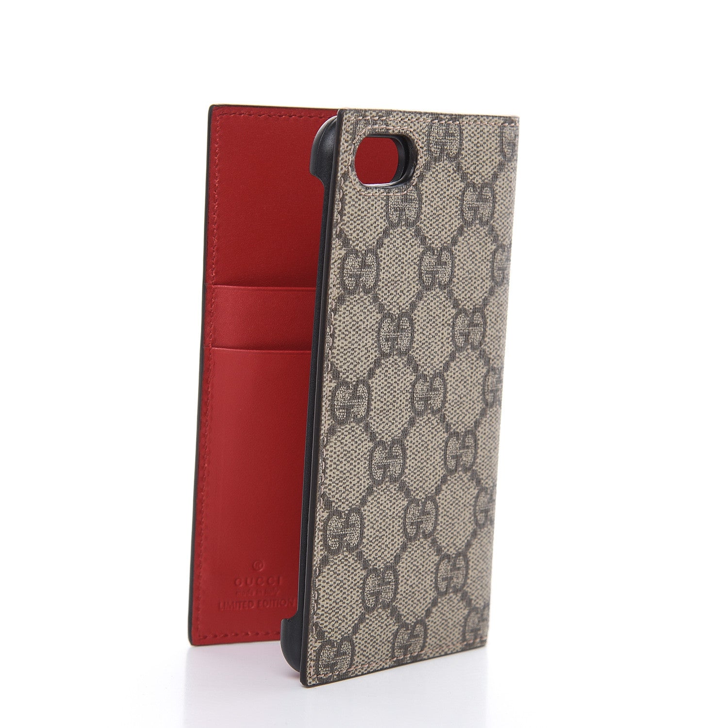 Gucci GG Supreme Monogram Bosco iPhone 7/8 Case Red 3 of 7