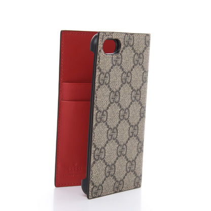 Gucci GG Supreme Monogram Bosco iPhone 7/8 Case Red 3 of 7