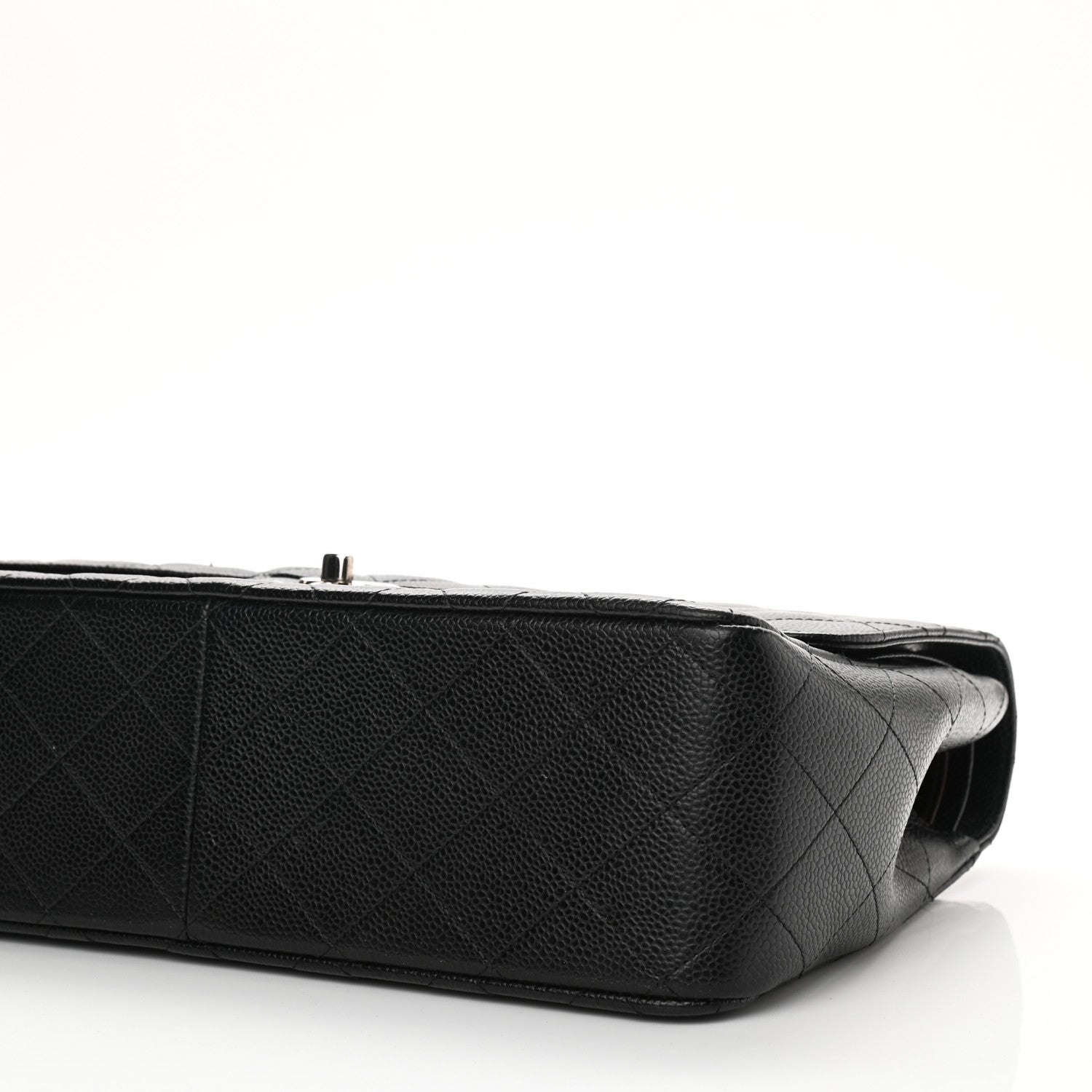 Chanel Caviar Quilted Jumbo Double Flap Black 11 of 11