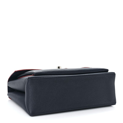 Louis Vuitton Soft Calfskin My Lockme Top Handle Marine Rouge 4 of 8