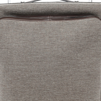 Hermes Toile Trousse Caleche Express Carry On Cabine Suitcase Graphite Etoupe 7 of 10